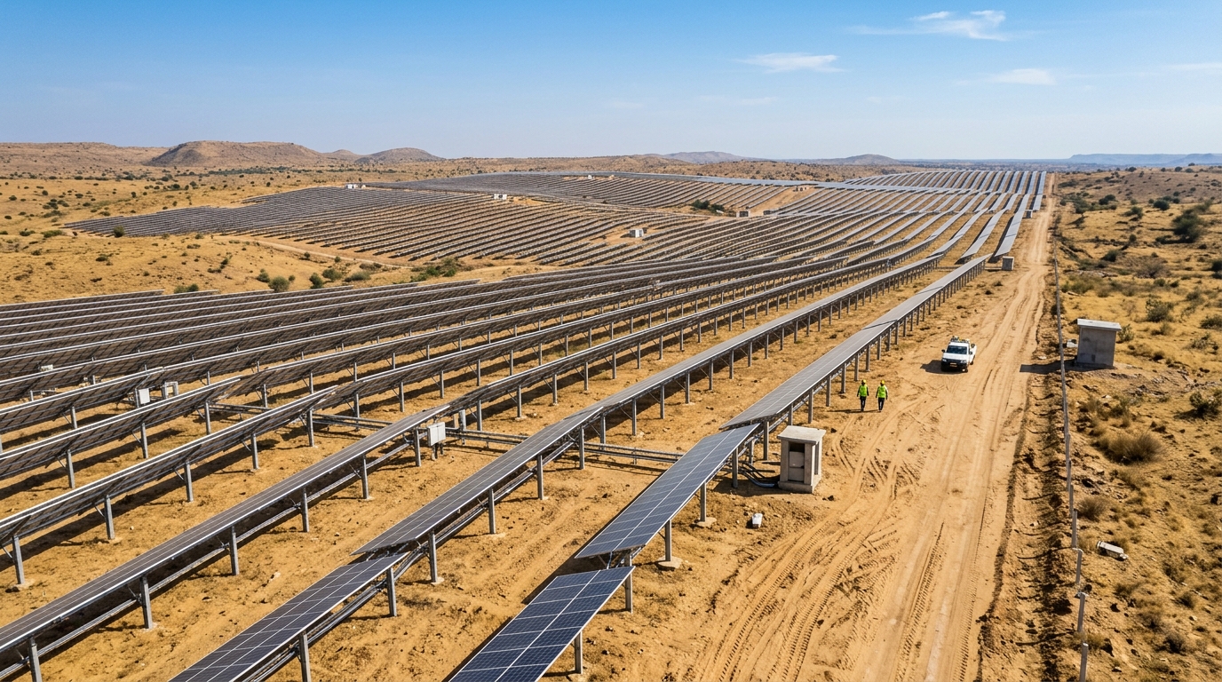 Ground Mounted Solar Plant